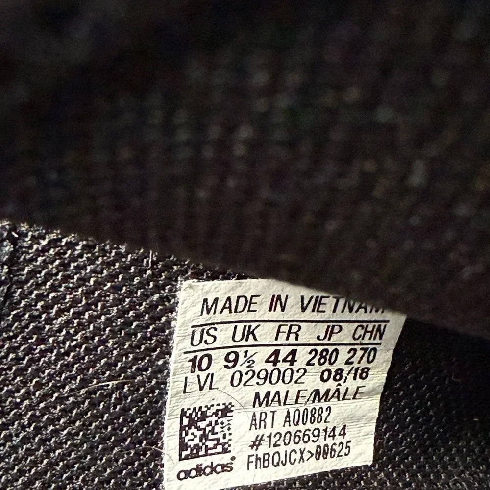 Adidas NMD R1 'Core Black Raw Amber' athletic sneaker shoe mens size 10